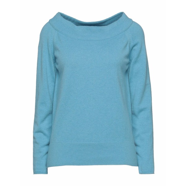 アルファス テューディオ レディース アウター ニットセーター Sky Sweaters ALPHA 格安 価格でご提供いたします STUDIO 全商品無料サイズ交換 日本の職人技 blue