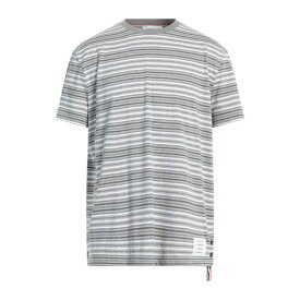 【送料無料】 トムブラウン メンズ カットソー トップス T-shirts Grey