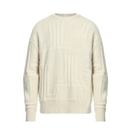 【送料無料】 ランバン メンズ ニット&セーター アウター Sweaters Ivory