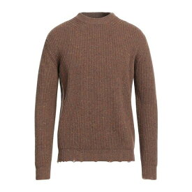 【送料無料】 ルックス メンズ ニット&セーター アウター Sweaters Brown