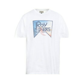 【送料無料】 アールオーロジャーズ メンズ Tシャツ トップス T-shirts White