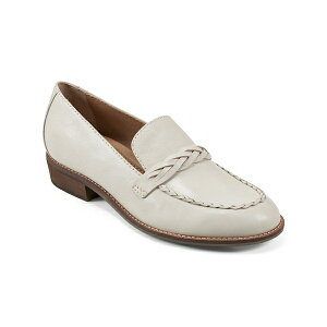 A[X fB[X Xb|E[t@[ V[Y Women's Edie Braided Slip-On Loafers Ivory
