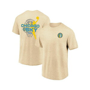 t@ieBNX Y Vc gbvX Men's and Women's Natural Chicago Sky WNBATeam Elite T-Shirt Natural
