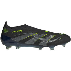 adidas AfB_X Y Xj[J[ yadidas Predator Elite Laceless FG Core Black Carbon Lucid Lemonz TCY US_8(26.0cm) Core Black/Carbon/Lucid Lemon