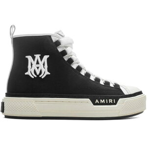 AMIRI A~ Y Xj[J[ yAMIRI M.A. Logo Court High Black Whitez TCY US_7(25.0cm) Black/White