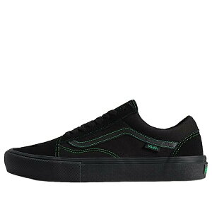 Vans �o���Y �����Y �X�j�[�J�[ �X�P�[�g�{�[�h �yVans Skate Old Skool 'Black Green' VN000EDNGWH�z �T�C�Y US_11(29.0cm)