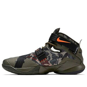 Nike �i�C�L �����Y �X�j�[�J�[ �yNike LeBron Soldier 9 PRM EP 'Cargo Khaki' 749491-303�z �T�C�Y US_8(26.0cm)