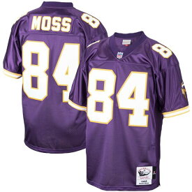 ミッチェル&ネス メンズ ユニフォーム トップス Randy Moss Minnesota Vikings 1998 Mitchell & Ness Authentic Throwback Retired Player Jersey Purple