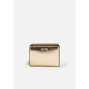 JoNC fB[X z ANZT[ METALLIC FLAP ZIP AROUND - Wallet - gold-coloured