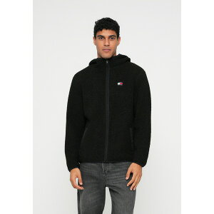 g~[qtBK[ Y p[J[EXEFbgVc AE^[ BADGE ZIP UNISEX - Fleece jacket - black