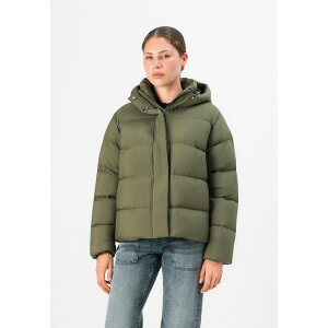 g~[ qtBK[ fB[X WPbgu] AE^[ MODERN JACKET - Down jacket - utility olive