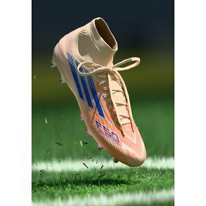 AfB_X fB[X tBbglX X|[c F50 SPARKFUSION PRO W MID FIRM GROUND / ARTIFICIAL GROUND FOOTBALL BOOTS - Firm-ground football boots - bliss orange/lucid blue/beam orange