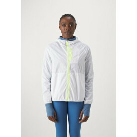 アンダーアーマー レディース テニス スポーツ PHANTOM WINDBREAKER - Running jacket - white/high-vis yellow