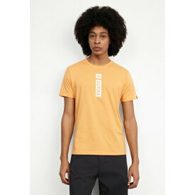 アルファインダストリーズ メンズ Tシャツ トップス Print T-shirt - tangerine