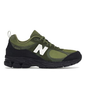 New Balance �j���[�o�����X �����Y �X�j�[�J�[ �yNew Balance 2002R The Basement Moss Green�z �T�C�Y US_8.5(26.5cm) Moss Green/Black