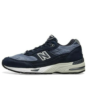 New Balance �j���[�o�����X �����Y �X�j�[�J�[ �yNew Balance 991 Made in England 'Navy Sky' M991NVB�z �T�C�Y US_7.5(25.5cm)