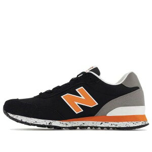 New Balance �j���[�o�����X �����Y �X�j�[�J�[ �yNew Balance 515v3 'Black Vibrant Orange' ML515BT3�z �T�C�Y US_10.5(28.5cm)