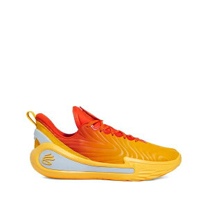 �A���_�[�A�[�}�[ �����Y �X�j�[�J�[ �V���[�Y Curry 12 what the bay sneakers Orange