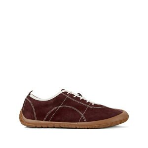 �J���y�[�� �����Y �X�j�[�J�[ �V���[�Y Peu path lace-up suede sneakers Red