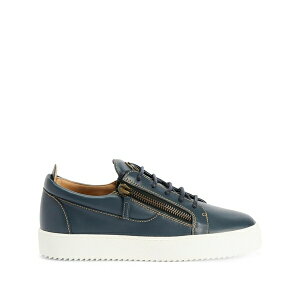 �W���[�b�y�U�m�b�e�B �����Y �X�j�[�J�[ �V���[�Y Frankie double-zip low-top sneakers Blue