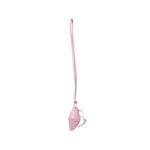 �W���E�T���_�[ ���f�B�[�X �V�����_�[�o�b�O �o�b�O Curve leather pouch Pink