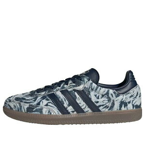 adidas �A�f�B�_�X ���f�B�[�X �X�j�[�J�[ �y(WMNS) adidas Samba 'Night Indigo Off White' IH9023�z �T�C�Y US_W_12.5