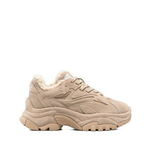�A�b�V�� ���f�B�[�X �X�j�[�J�[ �V���[�Y Addict panelled sneakers Brown