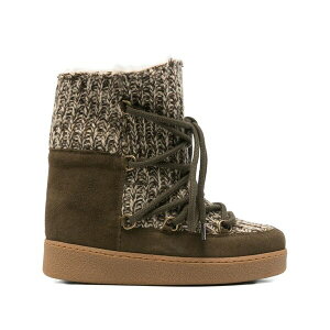 �C�U�x�� �}���� ���f�B�[�X �u�[�c �V���[�Y Nowla snow boots Brown