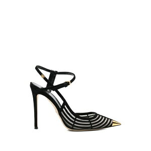 �G���U�x�X�t�����L ���f�B�[�X �p���v�X �V���[�Y Toe-cap pumps Black