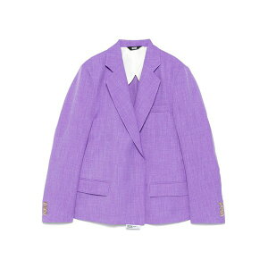 �W�[�V�[�f�B�[�G�X ���f�B�[�X �W���P�b�g���u���]�� �A�E�^�[ M䩘Rlange-effect blazer Purple
