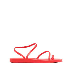 �A���V�G���g�O���[�N�T���_�� ���f�B�[�X �T���_�� �V���[�Y Eleftheria jelly flip flops Red