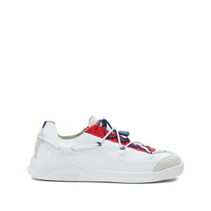 ���[���u�[�c �����Y �X�j�[�J�[ �V���[�Y Moonlight knitted lace-up low-top sneakers White