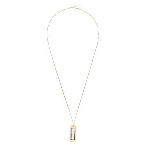 �����[�� �����Y �l�b�N���X�E�`���[�J�[ �A�N�Z�T���[ Harmonica logo-engraved necklace Silver