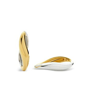�~�b�\�} ���f�B�[�X �s�A�X���C�������O �A�N�Z�T���[ Two-tone design hoop earrings Gold