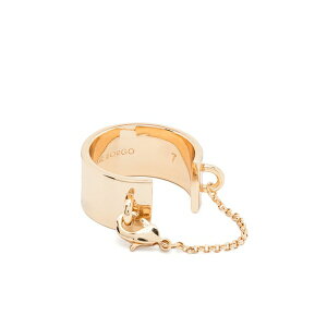 �G�f�B�[�{���S ���f�B�[�X �����O �A�N�Z�T���[ Safety chain ring Gold