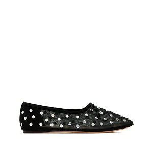 ���t���[ �����_�� ���f�B�[�X �T���_�� �V���[�Y Landon studded-details ballerina shoes Black