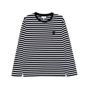 ���]�� �L�c�l �����Y T�V���c �g�b�v�X Bold fox head patch regular marin t-shirt Blue