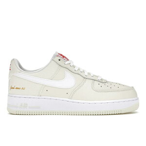Nike �i�C�L �����Y �X�j�[�J�[ �yNike Air Force 1 Low '07 Premium Popcorn�z �T�C�Y US_12.5(30.5cm) Coconut Milk/White-University Red