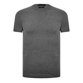 【送料無料】 フレンチコネクション メンズ Tシャツ トップス Short Sleeve Marlon T Shirt Charcoal Me