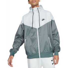 ナイキ メンズ ジャケット＆ブルゾン アウター Nike Men's Sportswear Windrunner Hooded Jacket Smoke Grey