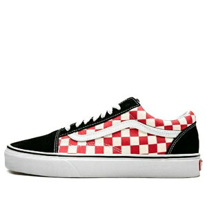 Vans �o���Y �����Y �X�j�[�J�[ �yVans Old Skool 'Red Checkerboard' VN0A38G135U�z �T�C�Y US_5.5(23.5cm)