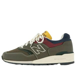 New Balance �j���[�o�����X �����Y �X�j�[�J�[ �yNew Balance x Aim? Leon 997 MiUSA 'Dore Dark Moss Angora' U997AIM�z �T�C�Y US_8.5(26.5cm)