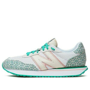 New Balance �j���[�o�����X �����Y �X�j�[�J�[ �yNew Balance Casablanca x 237 'Munsell White Green' MS237CBA�z �T�C�Y US_6(24.0cm)