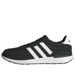 adidas �A�f�B�_�X �����Y �X�j�[�J�[ �yadidas Run 60s 4.0 'Black White' JR6622�z �T�C�Y US_10.5(28.5cm)