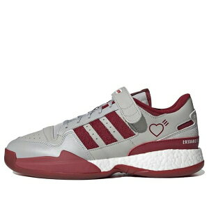 adidas �A�f�B�_�X �����Y �X�j�[�J�[ �yadidas Human Made x Forum Low 'Grey Burgundy' S42977�z �T�C�Y US_9.5(27.5cm)