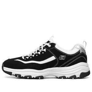 Skechers �X�P�b�`���[�Y �����Y �X�j�[�J�[ �ySkechers D'Lites I-Conik Low-Top Running Shoes Black/White 8790091-BKW�z �T�C�Y US_11(29.0cm)