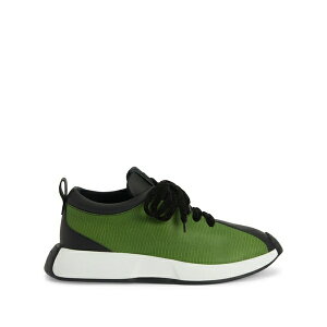 �W���[�b�y�U�m�b�e�B �����Y �X�j�[�J�[ �V���[�Y Giuseppe zanotti ferox lace-up low-top sneakers Green