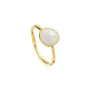 ���j�J���B�i�_�[ ���f�B�[�X �����O �A�N�Z�T���[ Siren stacking moonstone ring Gold
