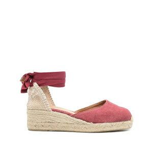 �J�X�^�j�G�[�� ���f�B�[�X �T���_�� �V���[�Y Carina espadrilles Red