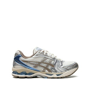 �A�V�b�N�X ���f�B�[�X �X�j�[�J�[ �V���[�Y Gel-kayano 14 mesh sneakers Neutrals